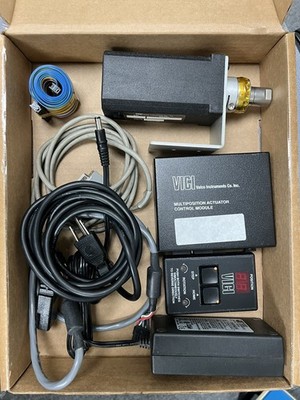 VICI Valco EM1MA-CE Valve Actuator + Controller & Keypad   Tested, 16-Position