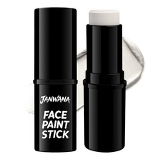 Janwana White Face Body Paint Stick Oil Based Full Coverage Cream