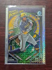 2024 Bowman - Mega Box Chrome Prospect Power-Up Jackson Chourio #PP-6 (RC)