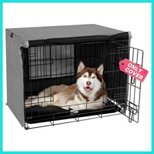 Dog Crate Cover - Kennel Cover Fit for 30 Inch Dog Crate, Double Door Polyest...
