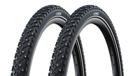 2X Schwalbe Marathon Plus Spike 24 X 1.75 - 47-507 Reifen