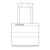 Knopf Knebel Drehgriff-Kochstelle Aeg 140056184041