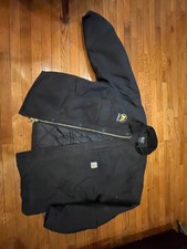New CARHARTT Arctic Size 3XL Loose Fit Black Insulated Men Work Jacket Coat comp
