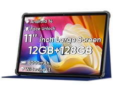 Android 14 Tablet 11" Octa-core 12GB 128GB 1TB, Face Unlock, 8000mAh, WiFi6