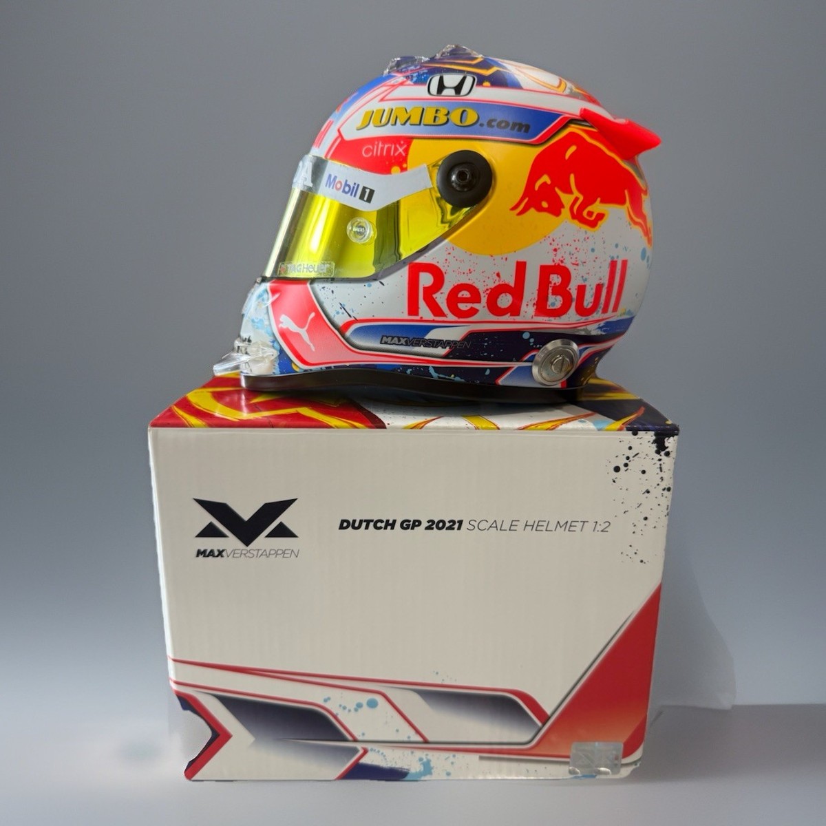 2021 Max Verstappen Red Bull F1 Dutch Grand Prix 'Winner' 1:2