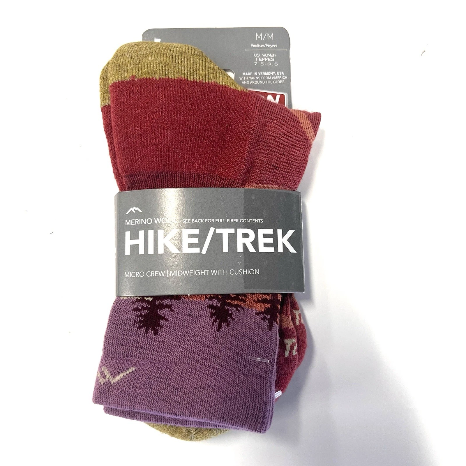Darn Tough Women's Merino Wool Midweight Hike/Trek Socks Size Medium
Opens in a new window or tab