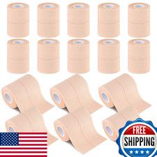 Nuanchu 16 Rolls Elastic Adhesive Bandage Tape 3"x5yds Self-Adherent Flexible Wr