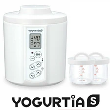 [2025 Latest] TANICA Yogurt Maker HARIO Glass Container Set of 2 Made in Japan