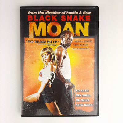 Black Snake Moan 2006 DVD Samuel L. Jackson Christina Ricci Justin Timberlake