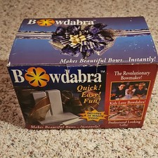 Bowdabra Revolutionary Bowmaker Craft Tool Kit w/ Box, Instructions  Video
