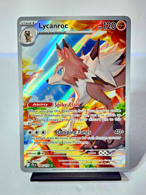 Pokemon Card TCG - Lycanroc 166/159 Illustration Rare Journey Together