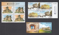 EUROPA CEPT Lot Markenheftchenblätter aus 2017 postfrisch/**(booklet sheets/MNH)