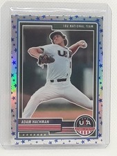 Adam Hachman 2023 Panini USA Baseball Stars & Stripes - Stars #51