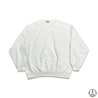 Vintage Northern Reflections Blank Sweatshirt Mens Medium White 90s Pullover