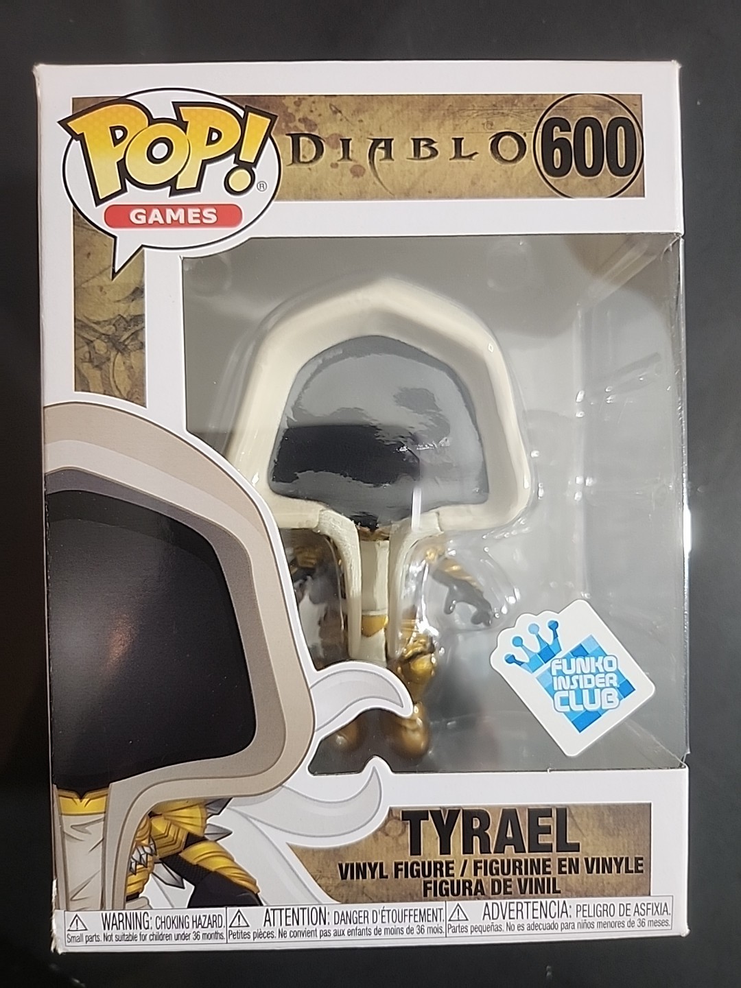 Funko Pop! Diablo Tyrael (Metallic) Funko Insider Club #600 