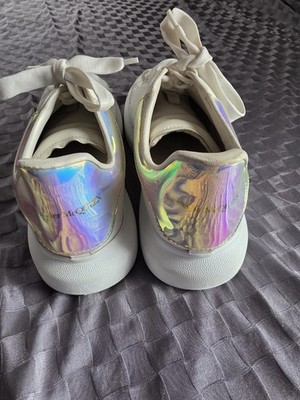 Size 10 - Alexander McQueen Oversized Sneaker White 