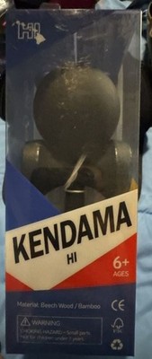 HI Brand Traditional Japanese Beech Wood Kendama All Black!