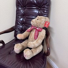 FAO Schwarz Fifth Avenue Vintage Rare 2000 Plush Teddy Bear With Tags 16  