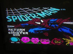 Famiclone Spiderman rare cartridge 60pin dendy FC Famicom Pegasus