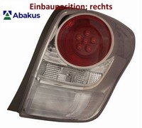 Abakus 212-19T5R-LDUEN Heckleuchte Rechts RüCklicht Hecklicht FüR Toyota