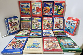 Vintage Intellivision IntelliVoice Voice Synthesis Module & Console w/ 18 Games