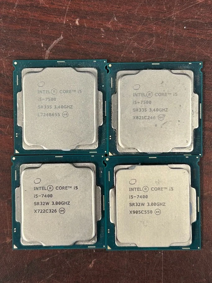 Intel Core i5-7500 Processor Model Computer Processors (CPUs) for