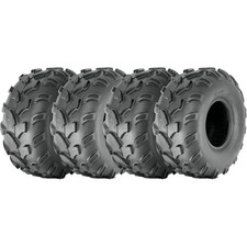 Set Of 4 20x9.5-8 Atv Tires 4pr 20x9.50x8 20x9.50-8 Utv All Terrain Replacement