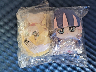 NEW- Adorable Panty & Stocking With Garterbelt Chibi Anime Plush Toys Set Of 2