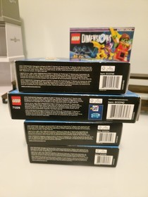 LEGO Dimensions Sealed Lot  71240 Bane 71236 Superman 71237 Aquaman 71229 71264