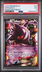 2014 POKEMON XY PHANTOM FORCES #34 GENGAR EX PSA 5