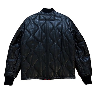 Vintage Polo Ralph Lauren Leather Jacket Bomber Jeans Co 90s Mens