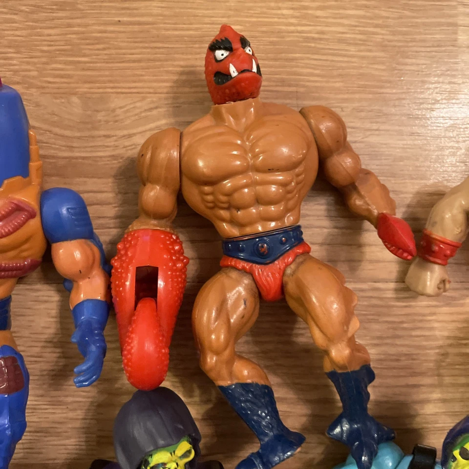 Lote de figuras de acción Mattel He-Man Masters of the Universe vintage años 80 Foto 4 de 4