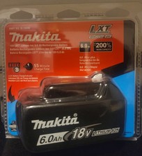 NEW/SEALED Makita BL1860B-1 18V LXT Lithium-Ion 6.0 Ah Rechargeable Battery