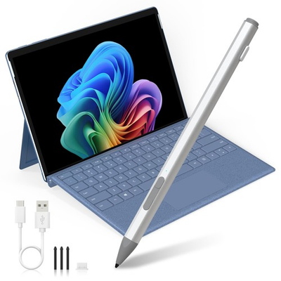 #ad Surface Pro Pen Stylus 3 Replacement Tips 4096 Pressure Palm Rejection M... $35.21