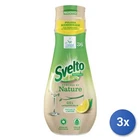 3X Svelto Dishwasher Gel 640 Ml. Nature Lemon