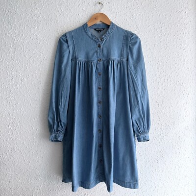 whistle denim dress Alisha Denim Midi Dress | WHISTLES
