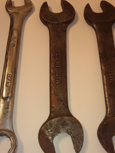 Vintage Drop Forced Steel Wrenches (5)Lot - Picture 4 of 8
