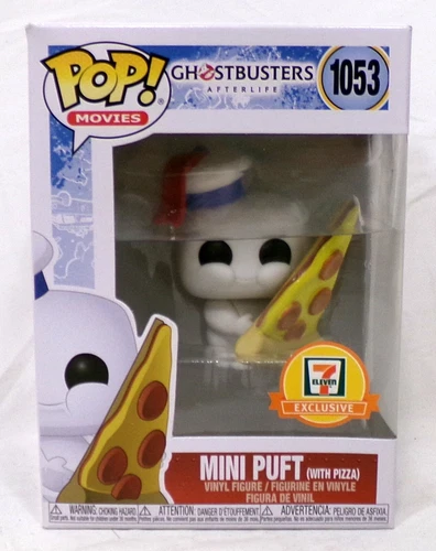 Funko Pop! Movies Ghostbusters Afterlife 1053 Mini Puft with Pizza 7Eleven New