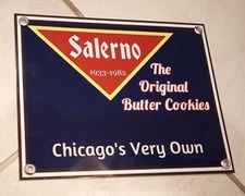 Salerno bakery cookies Sign .. defunct Chicago nostalgia