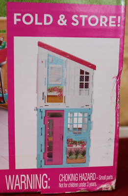 Barbie Malibu House Dollhouse Playset FXG57 Six Rooms 25+