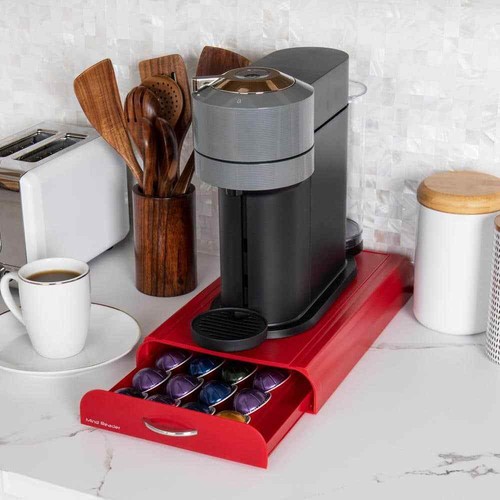 "Rote Nespresso Kapselschublade, 9,25"" x 15"" x 2" - Bild 6 von 6