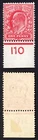 KEVII 1d Scarlet I10 Co-extensive Rule M/M