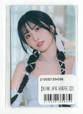 TWICE MISAMO モモ チェキ Twice Momo Sticker Photocard | MISAMO Japan Showcase 2023 | eBay