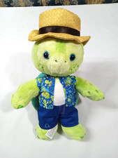 Disney Aulani Resort Olu Mel W/Hat 11'' Plush Turtle 'A Friend Of Duffy'