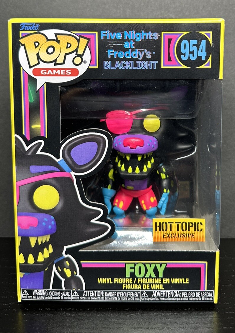 Funko Pop! Games Five Nights at Freddy's Blacklight Foxy