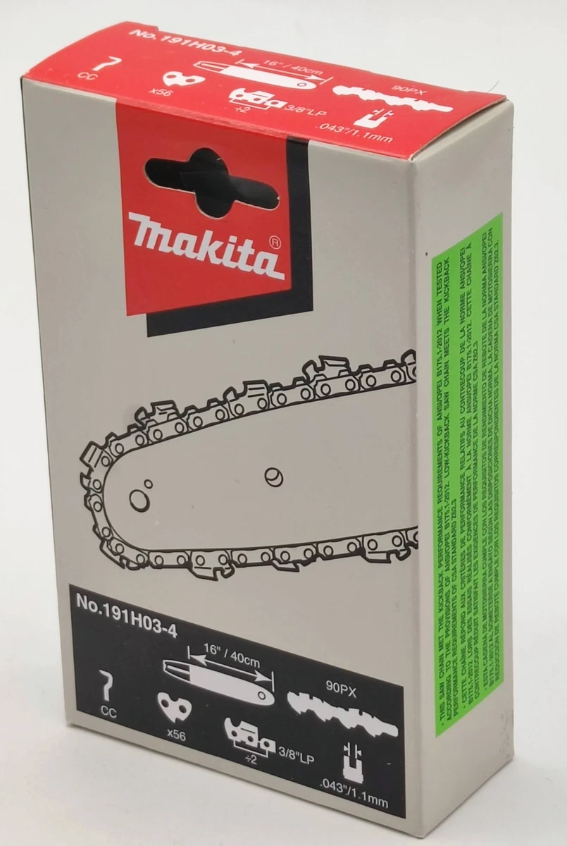Makita® 191H03-4 Sägekette 40 cm 1,1 mm 3/8 Zoll (K19) 958.291.656  