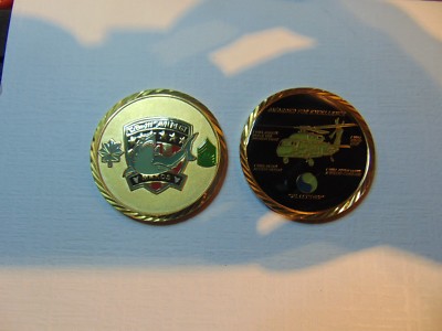 CHALLENGE COIN 1ST BN 111TH AVIATION REGIMENT MAKOS 29 LETS GO HELECOPTER LTC CS