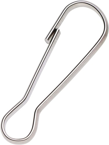 6 Pack 2 Inch Stainless Steel Flag Pole Snap Clips Hooks Flagpole Attachment - Picture 6 of 8