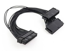 24 Pin Main Second Dual PSU ATX Power Supply Crypto Mining