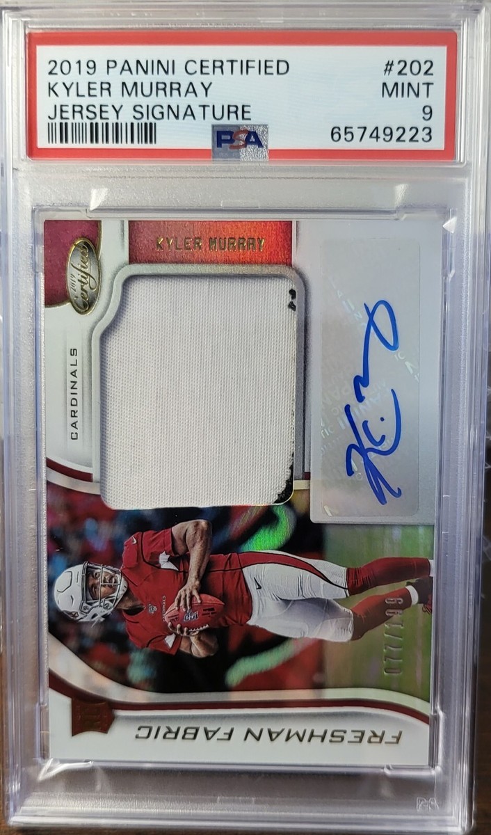 2019 Panini Certified - Freshman Fabric Signatures Kyler Murray